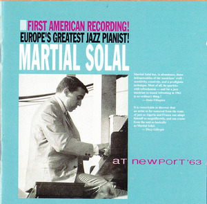 ★ 廃盤CD ★ Martial Solal Trio マーシャル・ソラール ★ [ At Newport 