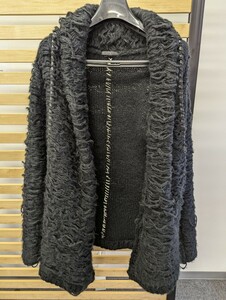 ケムリKMRii ニット カーディガン ブラック Size1 L