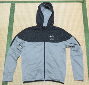 【新品】NIKE FCRB SWEAT HOODY GRAY (BLACKDOT x GRAY) FC REAL BRISTOL F.C.R.B. ナイキ