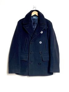 90s RALPHLAUREN 30s 復刻 13スター 4つポケ 10ボタン Pコート ピーコート ビンテージ ラルフローレン/USN RRL マッコイズ