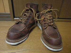 242-105/良品/2012年/RED WING/レッドウィング/1907/アイリッシュセッター/クラシックモック/9.5D/2.5cm/純正インソール付き