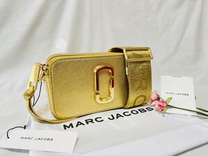 MARC JACOBS マークジェイコブス スナップショット カメラバッグ ショルダーバッグ ゴールド Snapshot Camera Bag 女性用 710