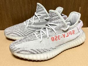 21年製 ADIDAS YEEZY BOOST 350 V2 アディダス イージー ブースト カニエウエスト【B37571】BLUE TINT ブルー ティント US8.5