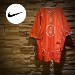 【激レア】NIKE×オランダ代表/2004ユニフォーム/No4/モロッコ製/M