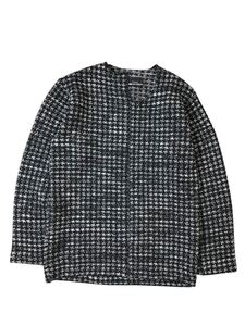 (D) tricot COMME des GARCONS コムデギャルソン ハウンドトゥース ウール ニット セーター (ma)