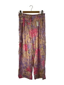 DRIES VAN NOTEN◆23SS/Floral Cargo/ボトム/38/レーヨン/PNK/総柄