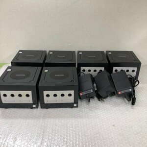 【ジャンク品】Nintendo ニンテンドー ゲームキューブ ブラック 6台 まとめ DOL-001 240507SK010073