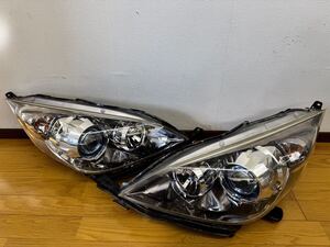 中古ホンダステップワゴン RG1 純正ヘッドライト　ヘッドランプ　左右セット　KOITO 100-22594 RG2 RG3 RG4 ヘッドライト (K-1)