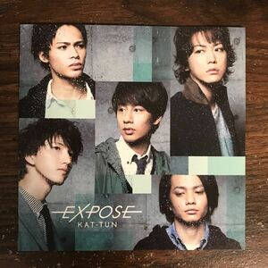 536 帯付 中古CD100円 KAT-TUN EXPOSE(初回限定盤1)(DVD付)