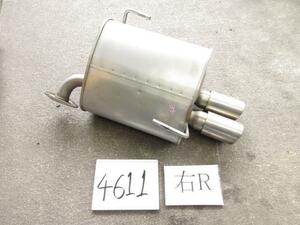 H26年 ＷＲＸ S4 DBA-VAG 右 Rマフラー 44300VA010 192471 4611