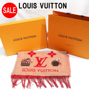 LOUIS VUITTON ルイ・ヴィトン エシャルプ・レイキャビック　プレシャス　タイガー カシミヤ100％ 新品 未使用 Louis Vuitton