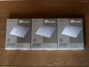 新品未開封 キオクシア製96層3D TLC NAND！PLEXTOR M8VC+ 256GB 3個セット レターパックプラス発送！Clucial Western Digital WD Samsung 