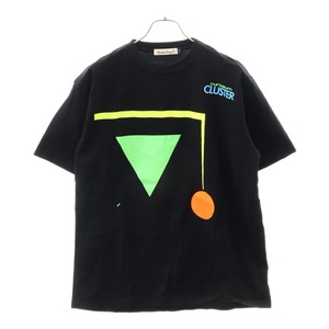 UNDERCOVER アンダーカバー 23AW curiosum CLUSTER TEE クラスター クルーネック 半袖Tシャツ カットソー ブラック UC2C3809