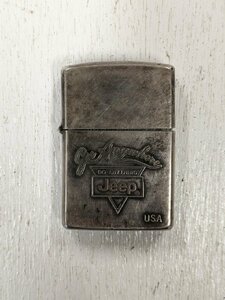 ★☆(鹿児島発送) 【ジャンク品扱い】 Zippo/ジッポ JEEP/ジープ Go Anywhere Do Anything ジッポライター/オイルライター 1992年製☆★