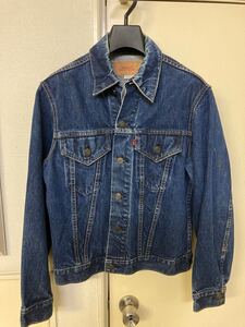 希少　70‘s ビンテージ　LEVI’S リーバイス　70505 0217 デニムジャケット　40 ケアタグ　4th 3rd 557 501XX Gジャン　オリジナル　BIGE