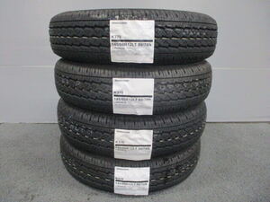 新品4本■送料込￥13,800～■145/80R12LT 80/78N■ブリヂストンK370■2024年製■軽バン軽トラエブリーキャリーハイゼットサンバーNバン