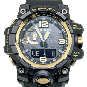 G-SHOCK ジーショック 【ITXDJQTEBM9C】 GWG-1000GB-1A マッドマスター 電波ソーラー トリプルセンサー LEDライト アナデジ 2015年10月発売