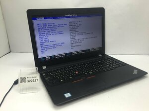 ジャンク/ LENOVO 20H6A0CKJP ThinkPad E570 Intel Core i3-6006U メモリ4.1GB HDD500.1GB 【G22227】