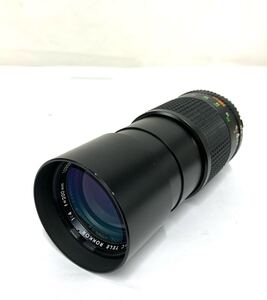 ミノルタレンズ カメラレンズ minolta MC TELE ROKKOR 1:4 f=200mm 現状品 カ4