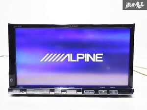 ★保証付 動作OK★ ALPINE アルパイン HDDナビ カーナビ ナビ CD DVD 地デジ内蔵 Bluetooth 2009年地図 VIE-X08 即納