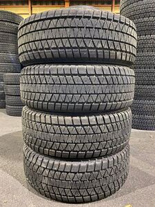 ナ6547 送料無料☆ブリヂストンBRIDGESTONE BLIZZAK DMーV3 265/65R17 112Q 4本　2019年製