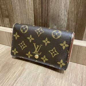 LOUIS VUITTON ルイヴィトン モノグラム 財布 二つ折り財布 ポルトフォイユトレゾール L字ファスナー レディース ブランド 人気