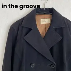 in the groove インザグルーヴ　ピーコート　ブラック