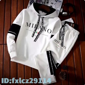 Mf1237: スウェット 上下 メンズ 大きいサイズ S M L XL XXL 3XL 4XL 5XL 6XL 男性 レディース ライオン パーカー 女性 トラックスーツ