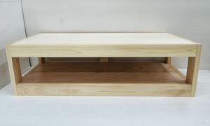 木製ラック1200ｘ500水槽用LOWタイプ　　組み立て不要 ADA1200水槽に　未使用品　