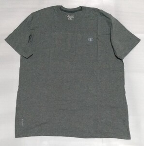 ☆Champion.COM TEE サイズ2XL(JAPAN 3XL) 半袖Tシャツ CVAPOR COTTONスポーツGLAYグレイ洗濯済ファッション ウェア ティー チャンピオン☆