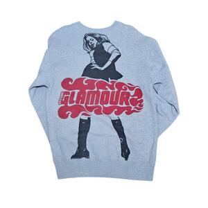 HYSTERIC GLAMOUR ヴィクセンガール グレー スウェットシャツ S