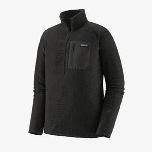 @新品★S★パタゴニア★メンズ R1エア ジップネック★S-BLK★PATAGONIA★M