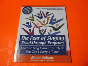 輸入教則本　The Fear of Singing Breakthrough Program　歌うことの恐怖の克服　ヴォーカル　9780692759288