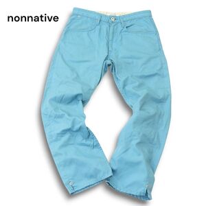 nonnative ノンネイティブ NN-P2137 【DWELLER ANKLE CUT 5P JEANS】通年★ アンクル カット 5P パンツ Sz.0 メンズ 日本製　A4B06057_C#R