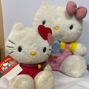 SANRIO サンリオ ハローキティ キティちゃん ぬいぐるみ 当時物 特大 レトロ Hello Kitty パートナー ナカジマコーポレーション