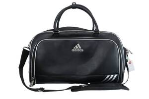 【美品】adidas(アディダス) ボストンバッグ 黒 フリーサイズ ゴルフ用品 2412-0752 中古