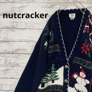 nutsclacker カーディガン クリスマス 古着 激レア ゆるだぼ ラメ