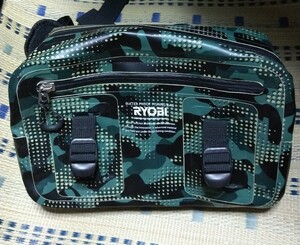 RYOBI 防水 フィッシング バッグ ウエスト バッグ 美品 used