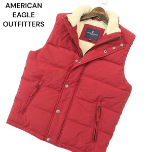 AMERICAN EAGLE OUTFITTERS アメリカンイーグル アウトフィッターズ 秋冬 裏ボア★ ダウン ベスト Sz.S　メンズ　A4T05448_5#N