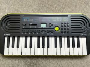 CASIO ミニキーボード　SA-46 箱説無し本体のみ　動作OK カシオ