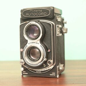 完動品◎Minolta AUTOCORD ミノルタ 二眼レフ フィルムカメラ 52