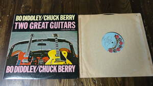 BO DIDDLEY /CHUCK BERRY　TWO GREAT GUITARS　USA盤ドリルホール有　LP-2991　当時物