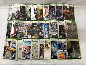 k062*80 【現状品】 １円～XBOX360 ソフト 30本 まとめ売り ① 中古 アサシンクリードⅡ/ギアーズオブウォー他