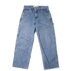 [33/29] 90s GAP USA製 デニム ペインター パンツ carpenter カーペンター オールド ギャップ ビンテージ ワーク バギー