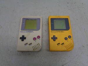 C1947 任天堂 初代 ゲームボーイ GAMEBOY 本体 GB DMG-01　（Ｘ２）