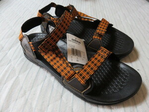 adidas アディダス CAPI SANDAL サンダル シューズ 靴 041212 サイズ28.5㎝ J285 USA10-1／2 ブラック オレンジ タグ付 未使用