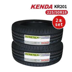 2本セット ミニバン 225/50R18 2024年製造 新品サマータイヤ KENDA KR201 送料無料 ケンダ 225/50/18