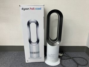 2501072050306★1円〜！dyson hot+cool ダイソン セラミックファンヒーター ホットアンドクール AM 09 リモコン付き 冷風+温風 現状品 中古