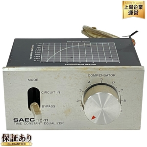 SAEC TC-11 TIME CONSTANT EQUALIZER イコライザー 中古 N9242128