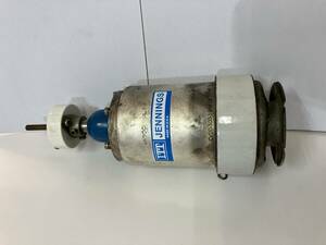 バキュームコンデンサー　JENNINGS CVDD-500-15N613 20-500 PF 15 kV VACUUM CAPACITOR